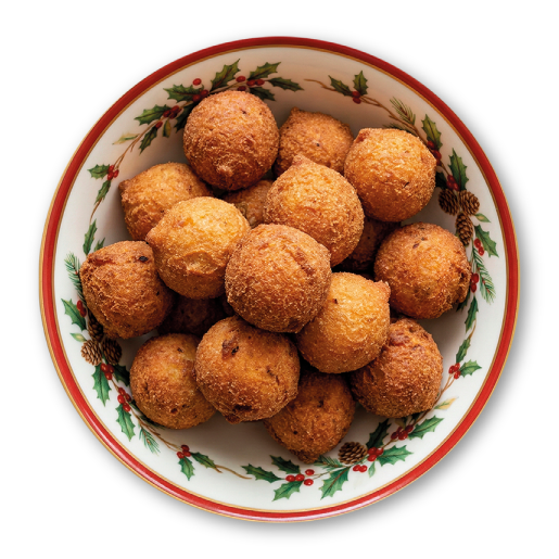 Buñuelos de guiso miniatura